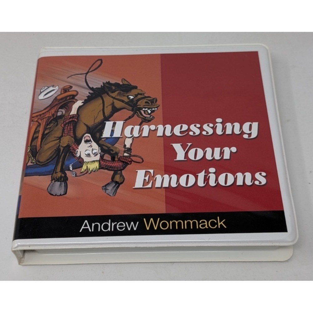 Andrew Wommack Harnessing Your Emotions Christian Faith 4‎ Audio CD Set